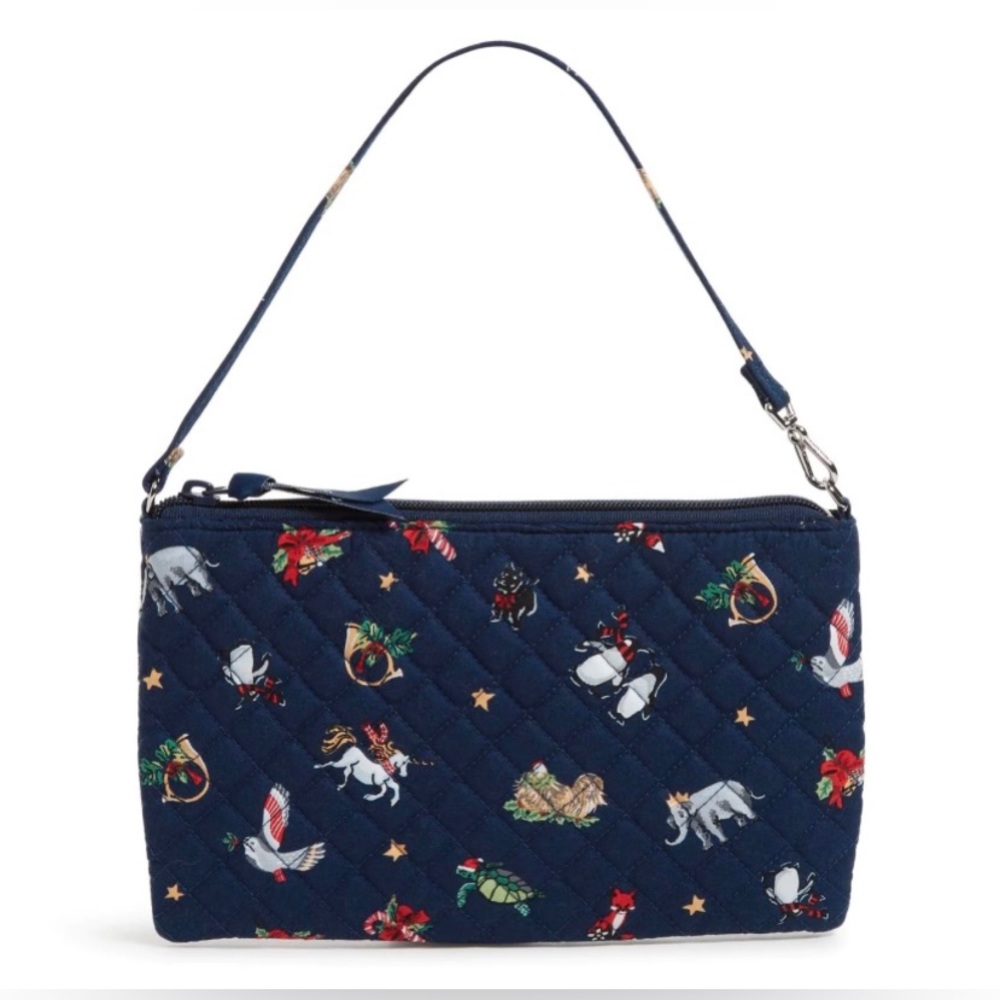Vera Bradley RFID Convertible Wristlet ✨ Snow Globe Motifs - Picture 4 of 14